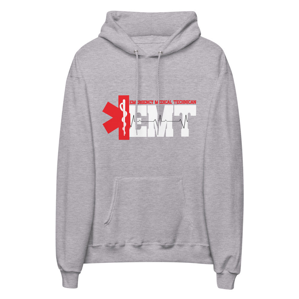 EMT unisex fleece hoodie