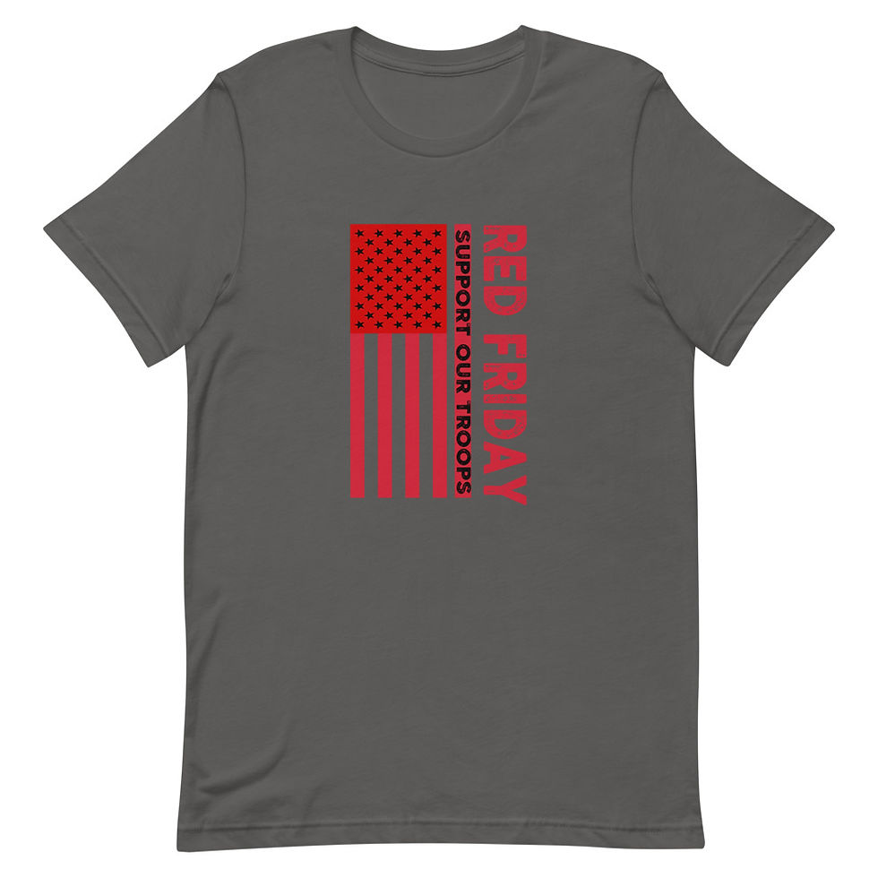 Thumbnail: Red Friday Short Sleeve Unisex T-Shirt 