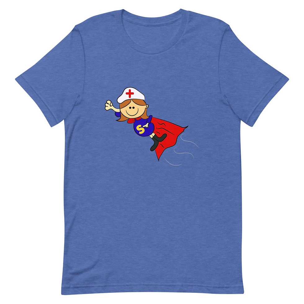 Thumbnail: Super Nurse Short Sleeve Unisex T-Shirt 