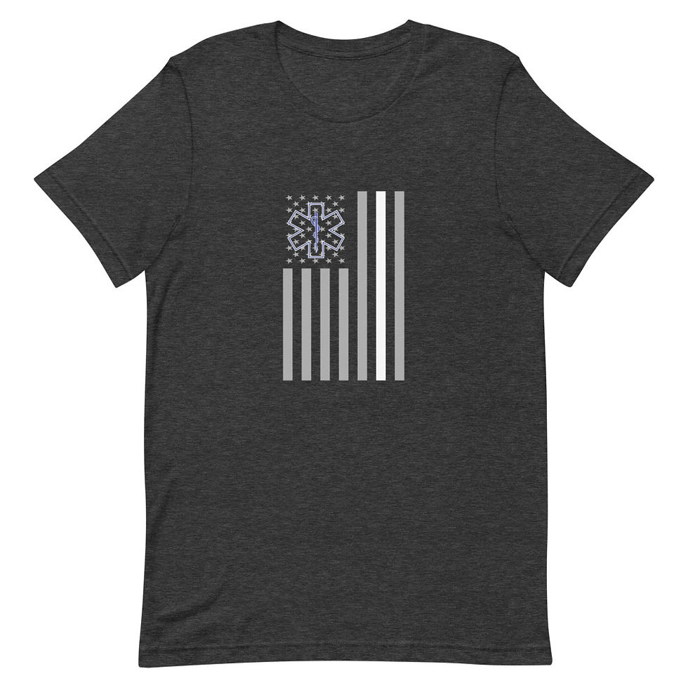 Thumbnail: EMS Flag Short Sleeve Unisex T-Shirt 