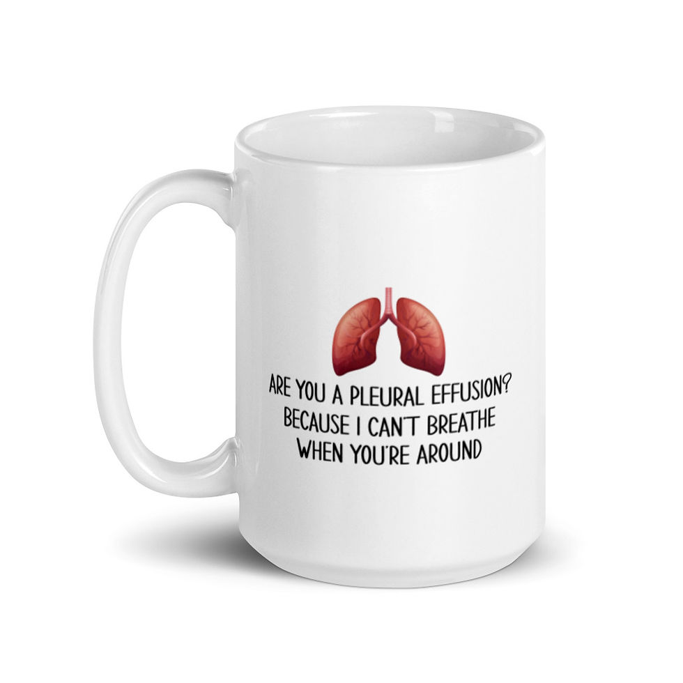 Thumbnail: Are You a Pleural Effusion? Glossy Mug