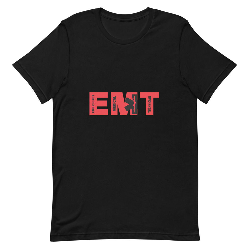 EMT Red Short Sleeve Unisex T-Shirt
