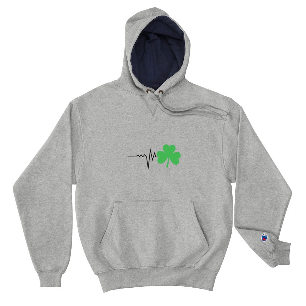 Shamrock Champion  Hoodie Front 
