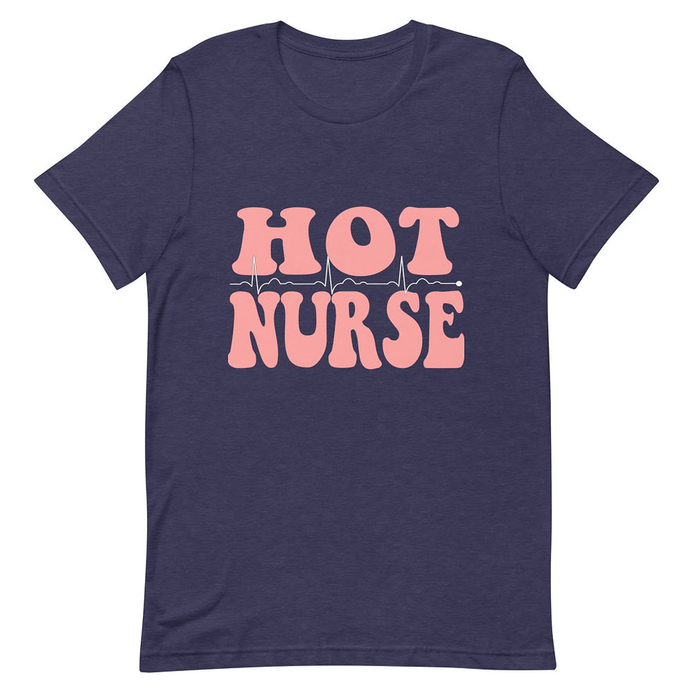Thumbnail: Hot Nurse Short Sleeve Unisex T-Shirt 