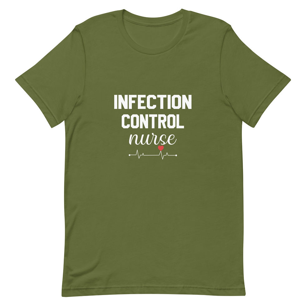 Thumbnail: Infection Control Nurse Short Sleeve Unisex T-Shirt 