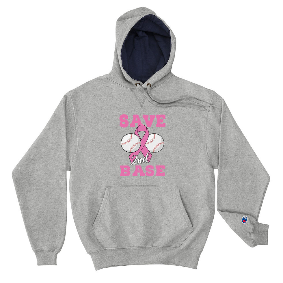 Thumbnail: Save 2nd Base Champion  Hoodie Front 