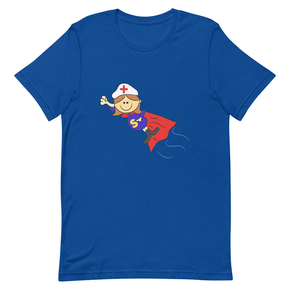 Thumbnail: Super Nurse Short Sleeve Unisex T-Shirt 