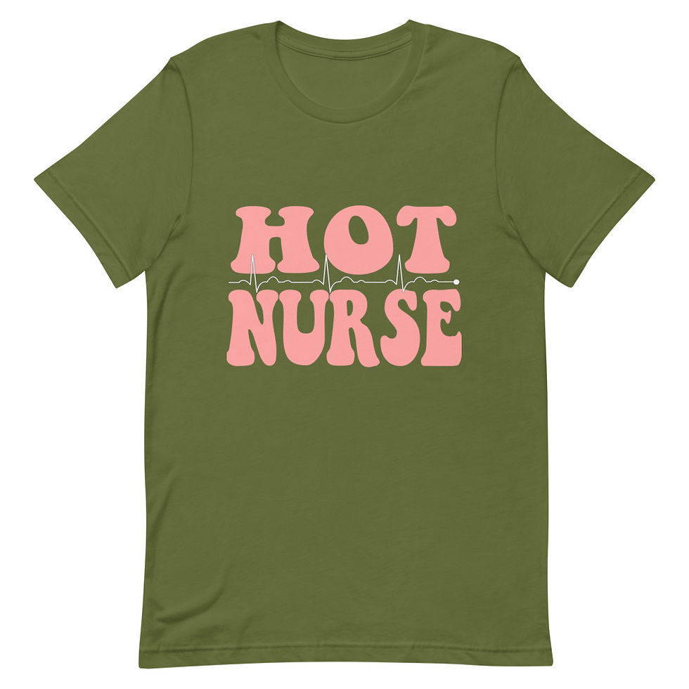 Thumbnail: Hot Nurse Short Sleeve Unisex T-Shirt 