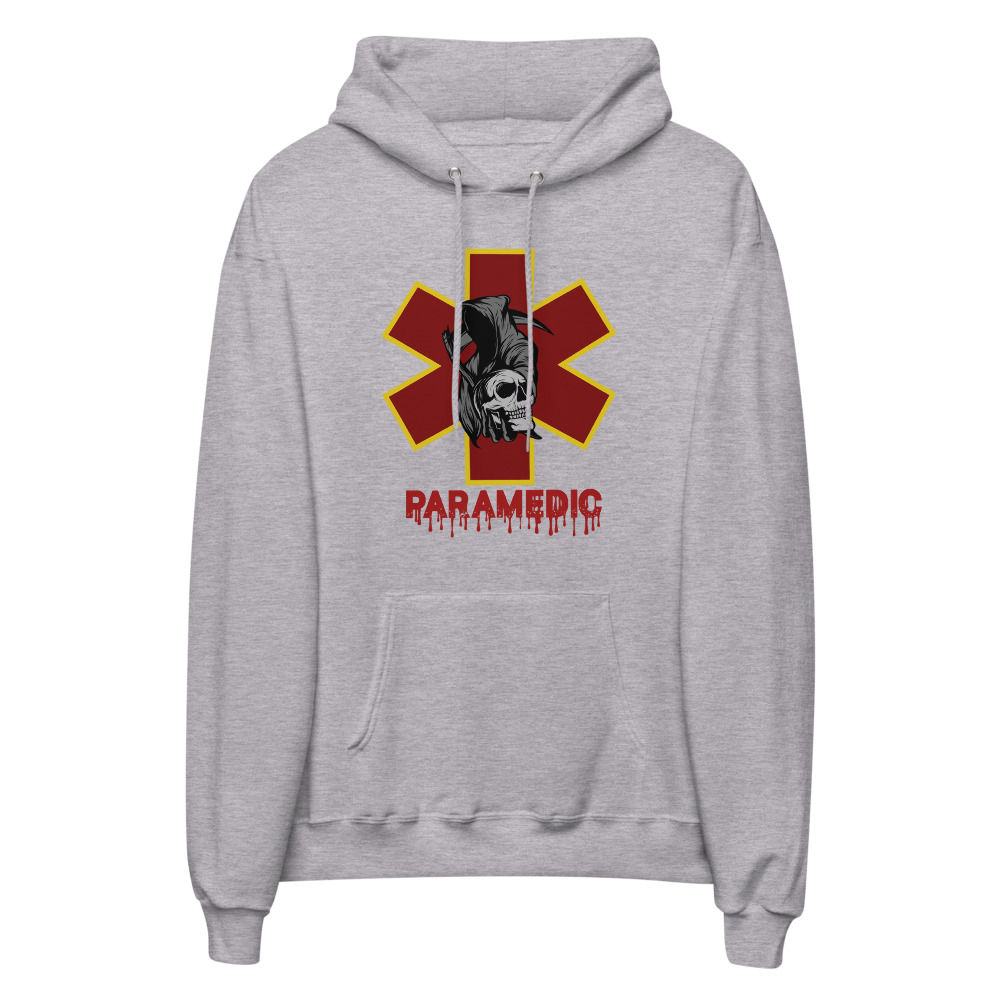 Grim-Reaper-Paramedic unisex fleece hoodie