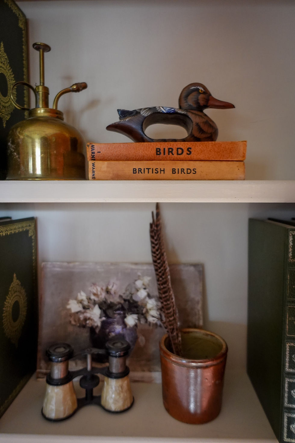Thumbnail: Set of 3 Wooden Decoy Mallard Ducks 