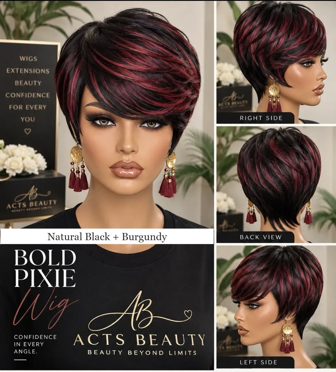 MIRIAM Bold Pixie Wig