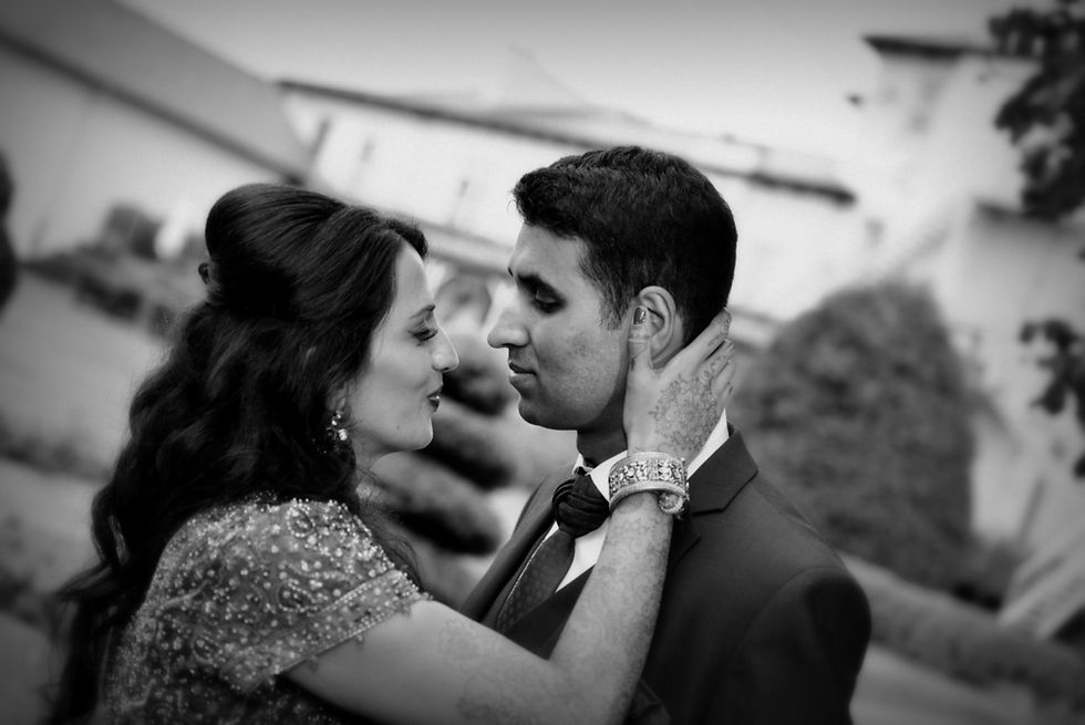 Manchester Love Story: Timeless Wedding Moment Captured by Sean Peters Photography.