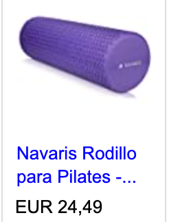 Rodillo pilates foam roller