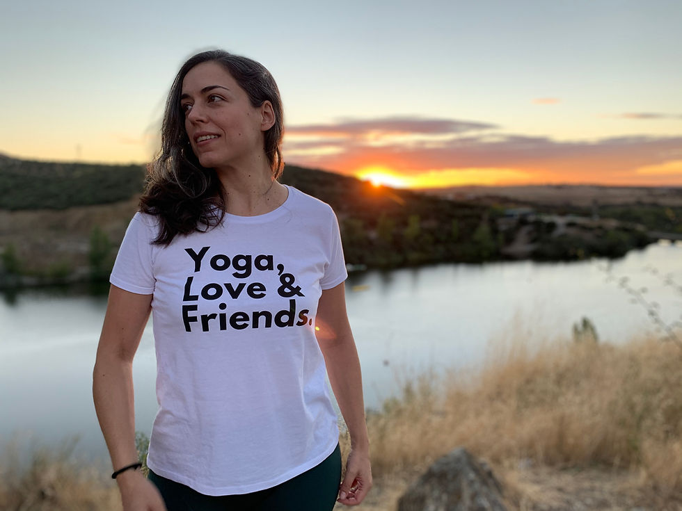 Miniatura: Camiseta YOGA-LOVE-FRIENDS