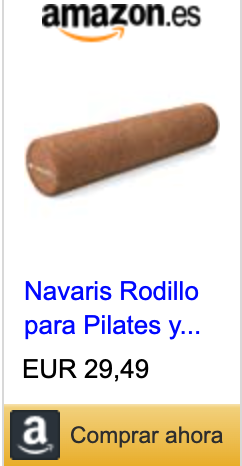Rodillo pilates foam roller