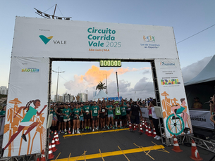 Circuito Corrida Vale 2026 chega a São Luís e abre inscrições gratuitas a partir de 21 de maio, próxima quinta-feira