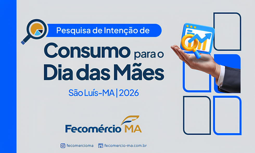 Pesquisa da Fecomércio-MA aponta 455 mil potenciais compradores para a data, um aumento de 33,7% em relação ao ano passado.