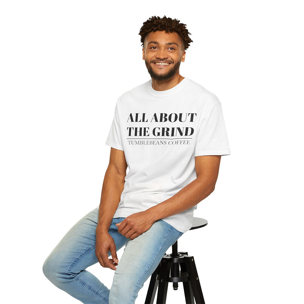 Thumbnail: "All About The Grind" Tee (White)