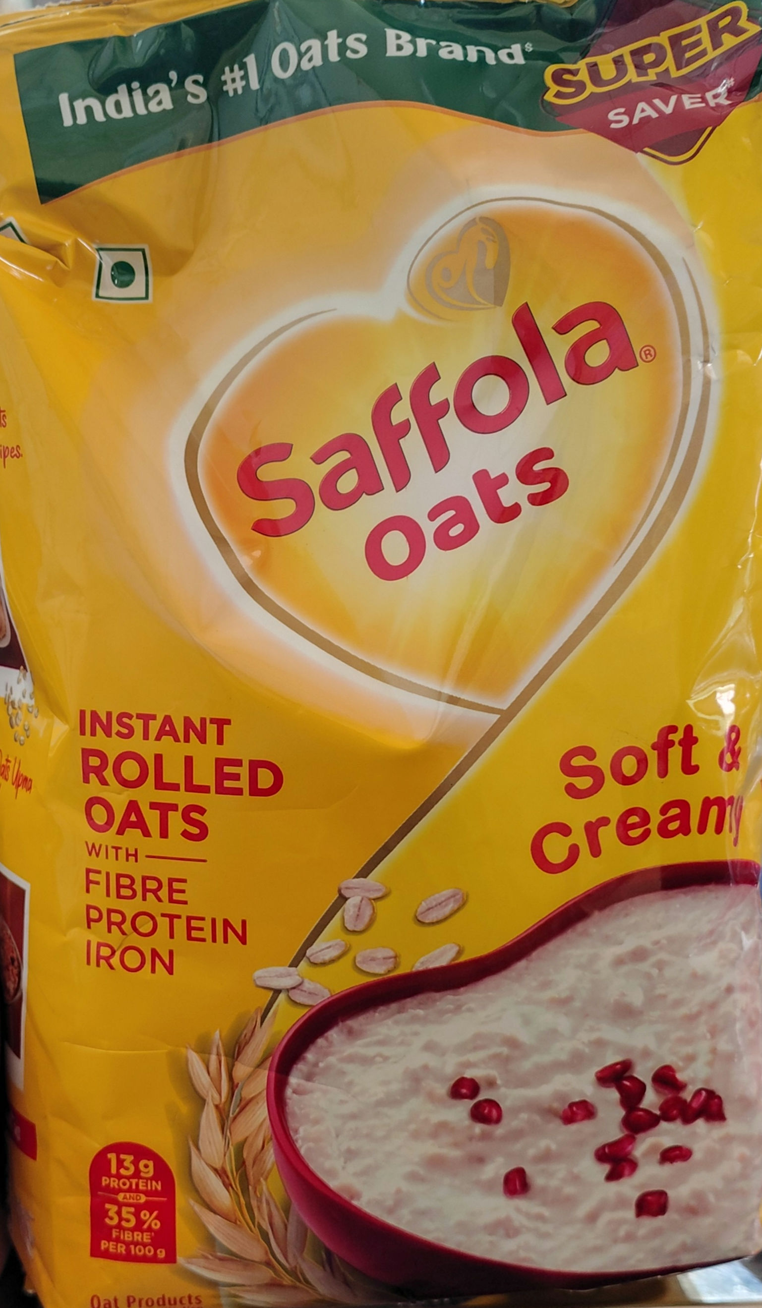 Saffola Oats. 500g