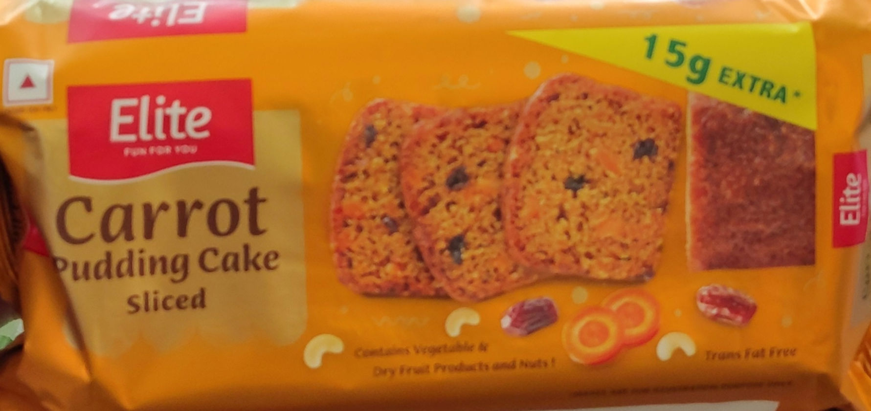 Elite Carrot Pudding Cake 