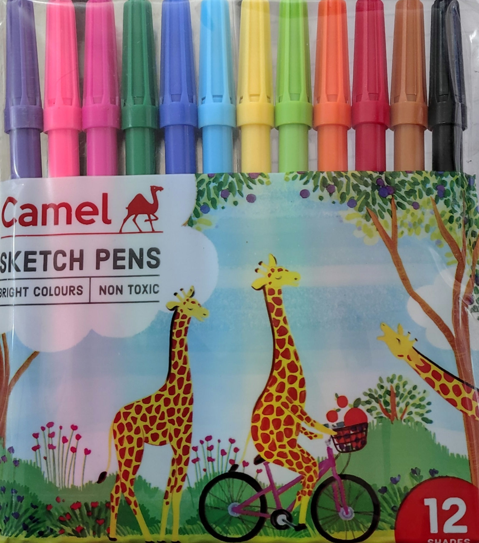 Camel Sketch Pens 12 nose