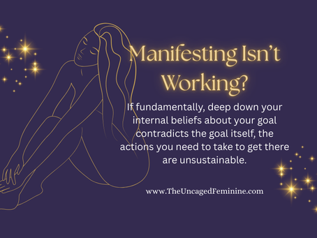 Woman reconnecting with her power after healing trauma and manifestation blocks.