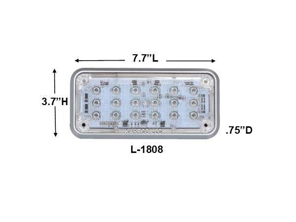 Thumbnail: 7x3 PERIMETER LED LIGHT