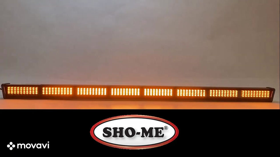 Thumbnail: Sho-Me Space Saver Self-Contained Amber LED Signal Sticks