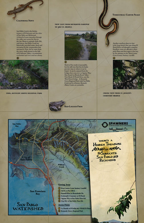 Watershed Hiker's Map