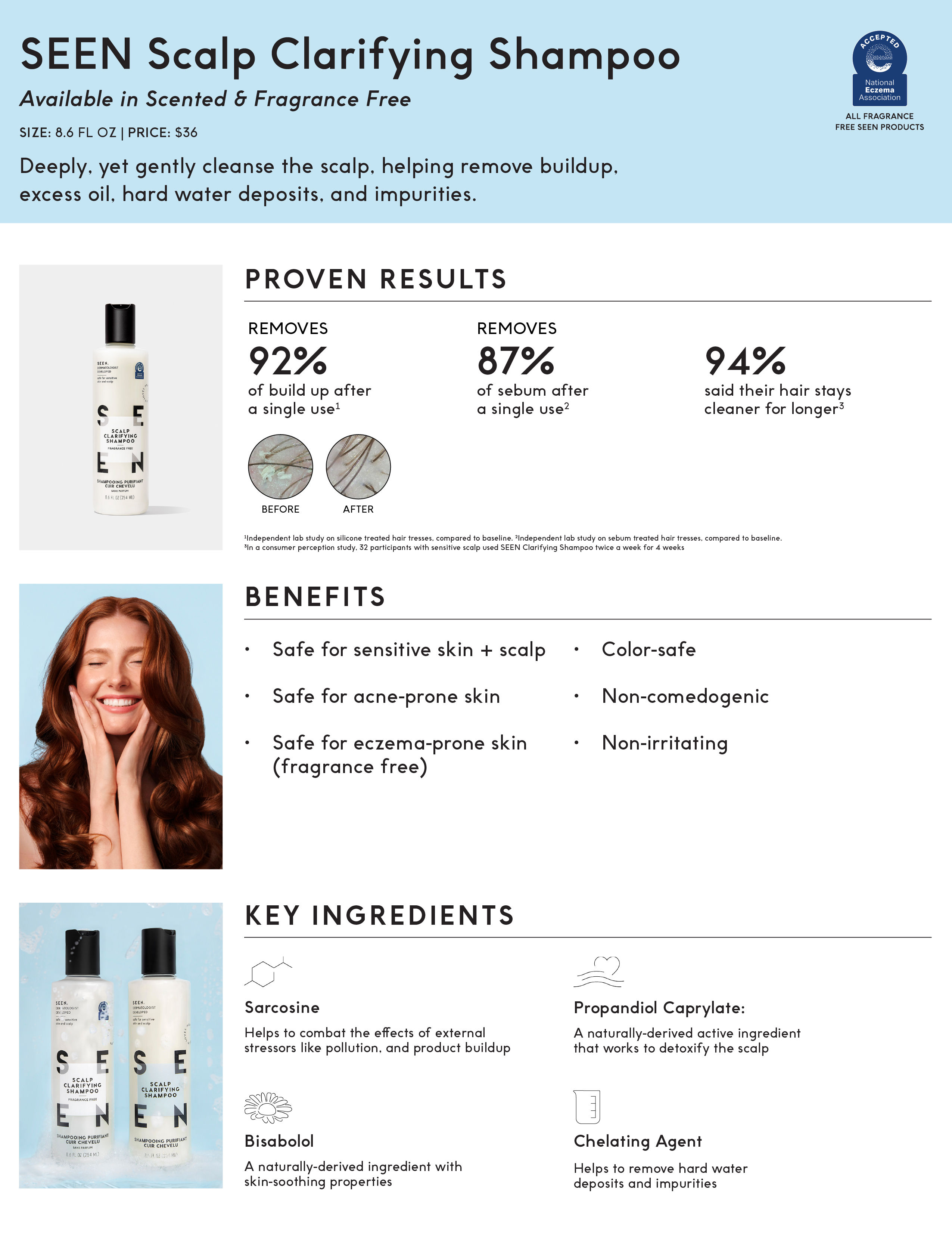 SEEN Scalp Clarifying Shampoo