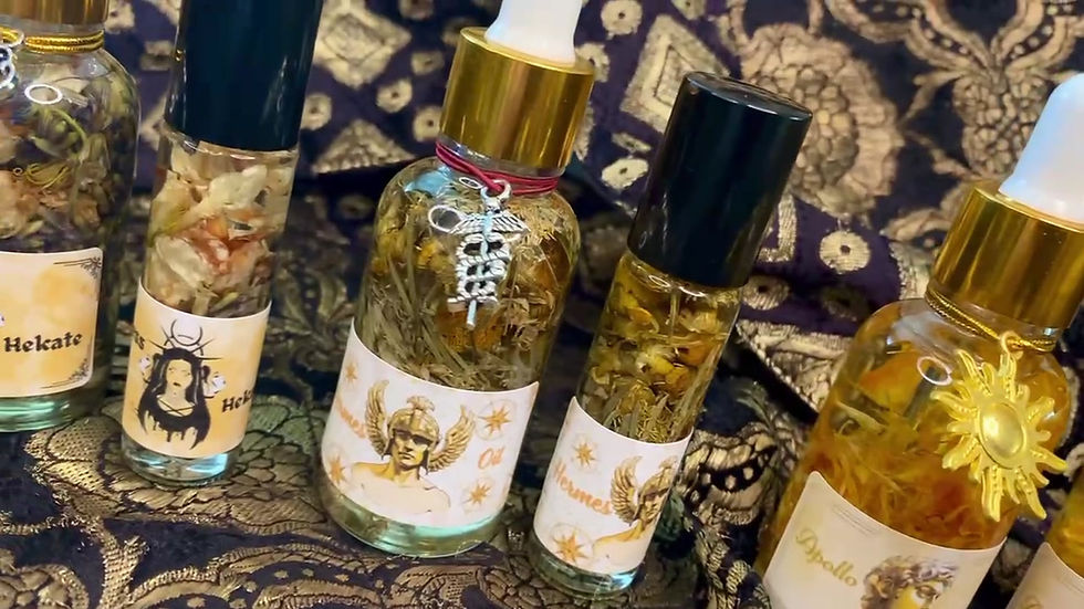 Thumbnail: Hermes Ritual Oil, God Hermes Offering Oil