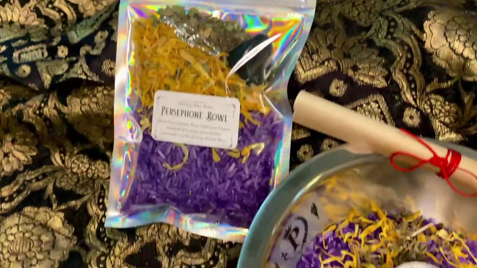 Thumbnail: Goddess Persephone Offering Altar Bowl Kit