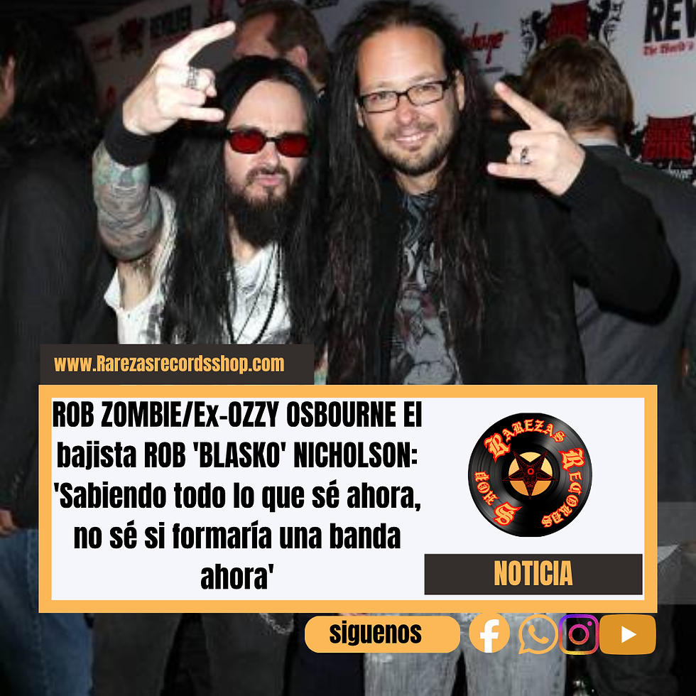 rob blasko ponen en duda su aporte musical con lo que sabe del medio