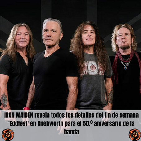 se realizara el 50 aniversario de iron maiden