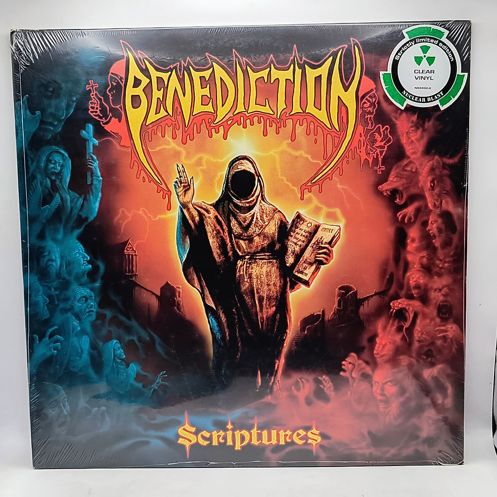 BENEDICTION - Scriptures (CLEAR VINYL )