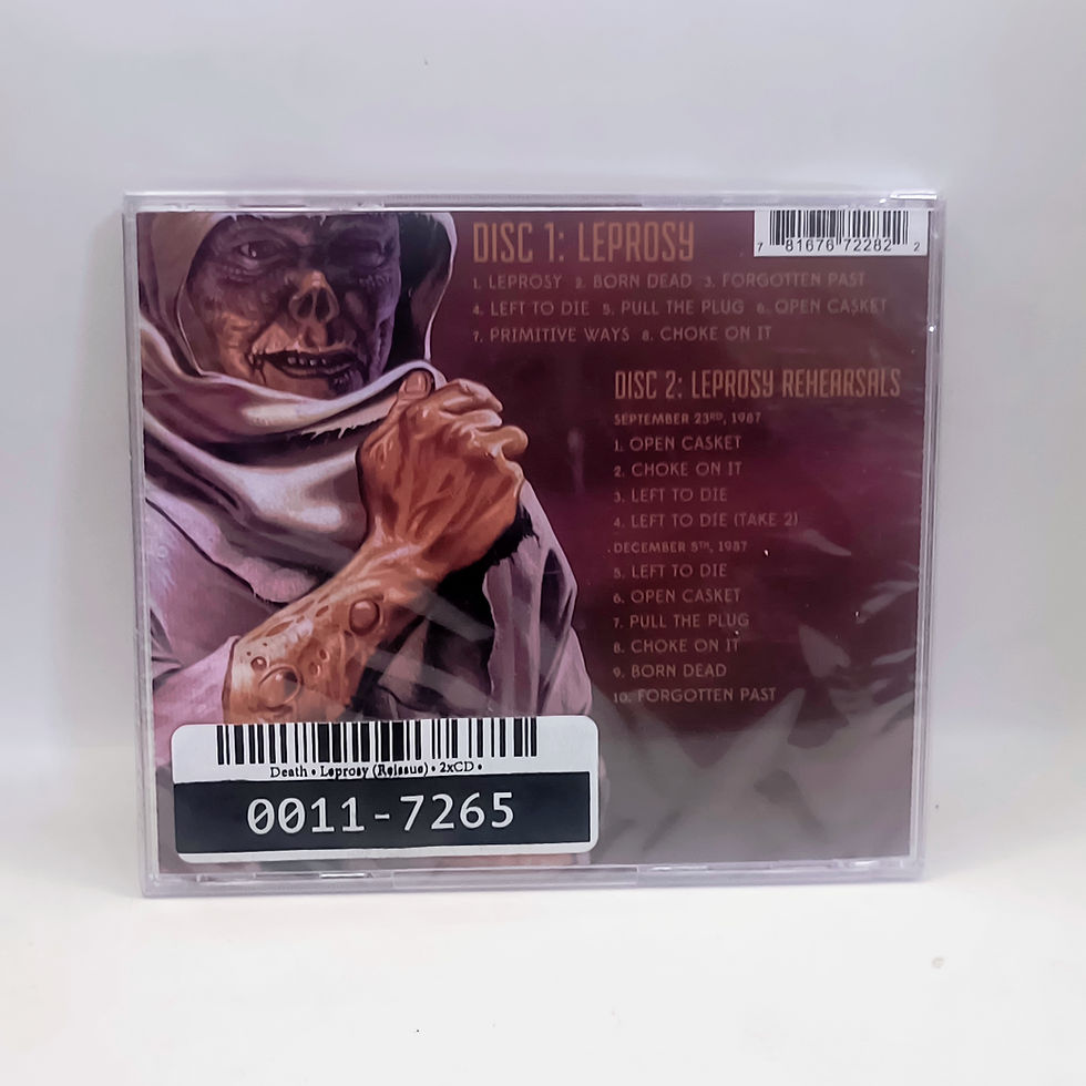 Miniatura: Death - Leprossy (2Cd)