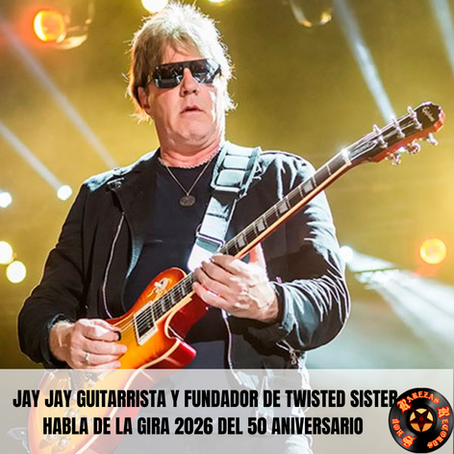 Guitarrista de Twisted Sister  habla  de la reunión  de aniversario 