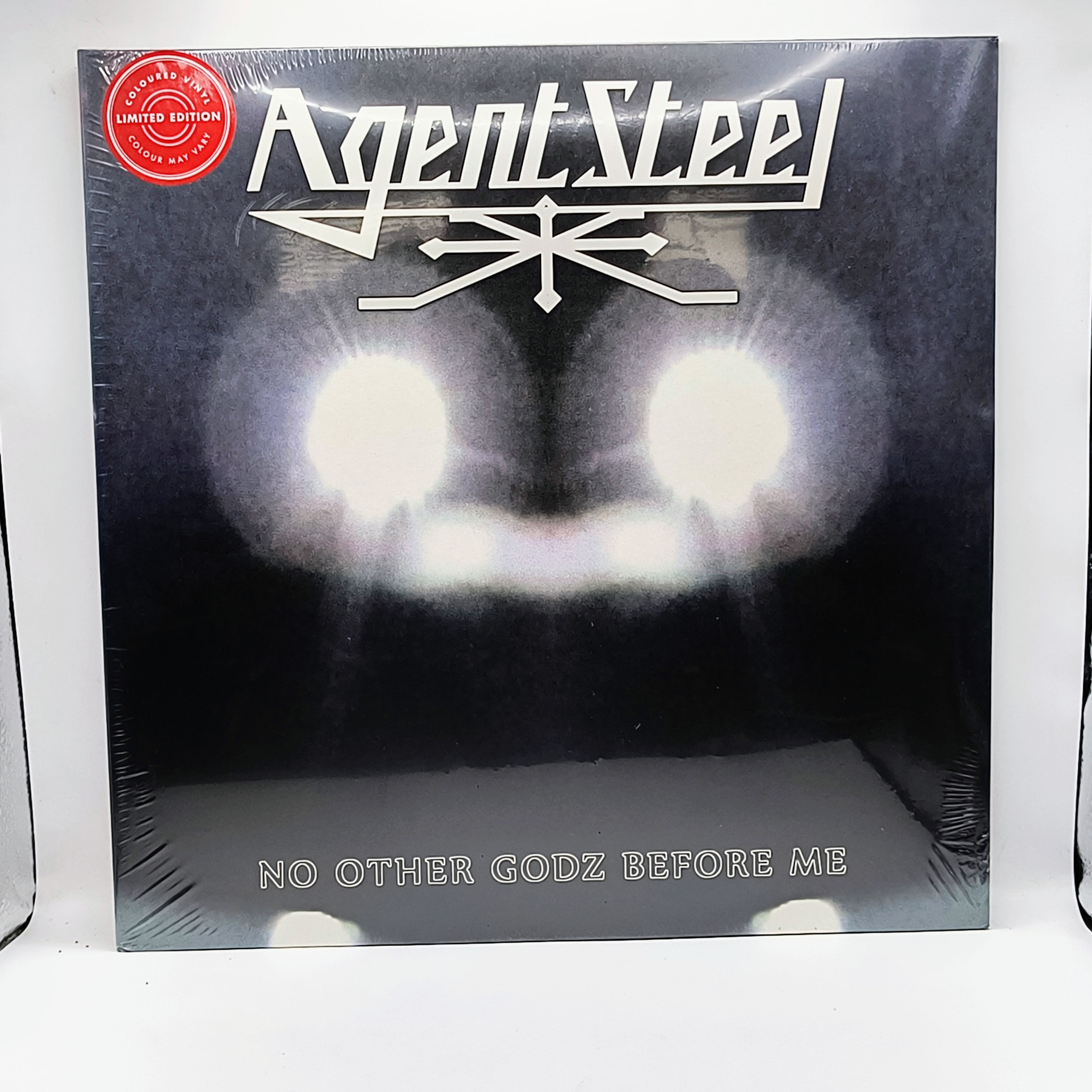 Agent Steel - No Other Godz Be For Me (Green White And White Splatter)