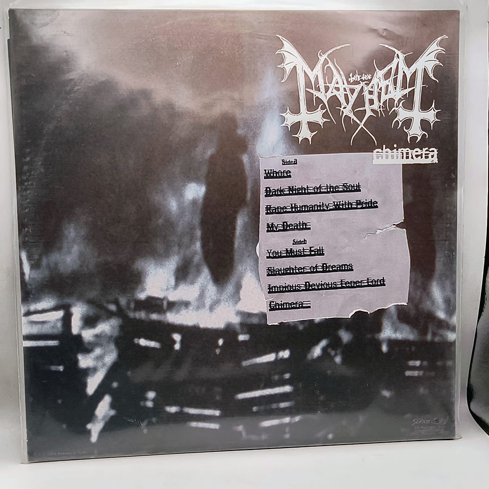 Mayhem - Chimera (Black Vinyl)(200 copias)