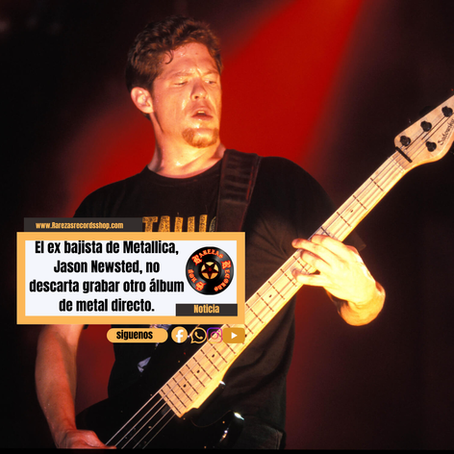 El ex bajista de Metallica, Jason Newsted, no descarta grabar otro álbum de metal directo.