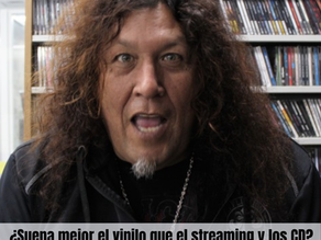 ¿Suena mejor el vinilo que el streaming y los CD? Chuck Billy de TESTAMENT opina sobre el tema.