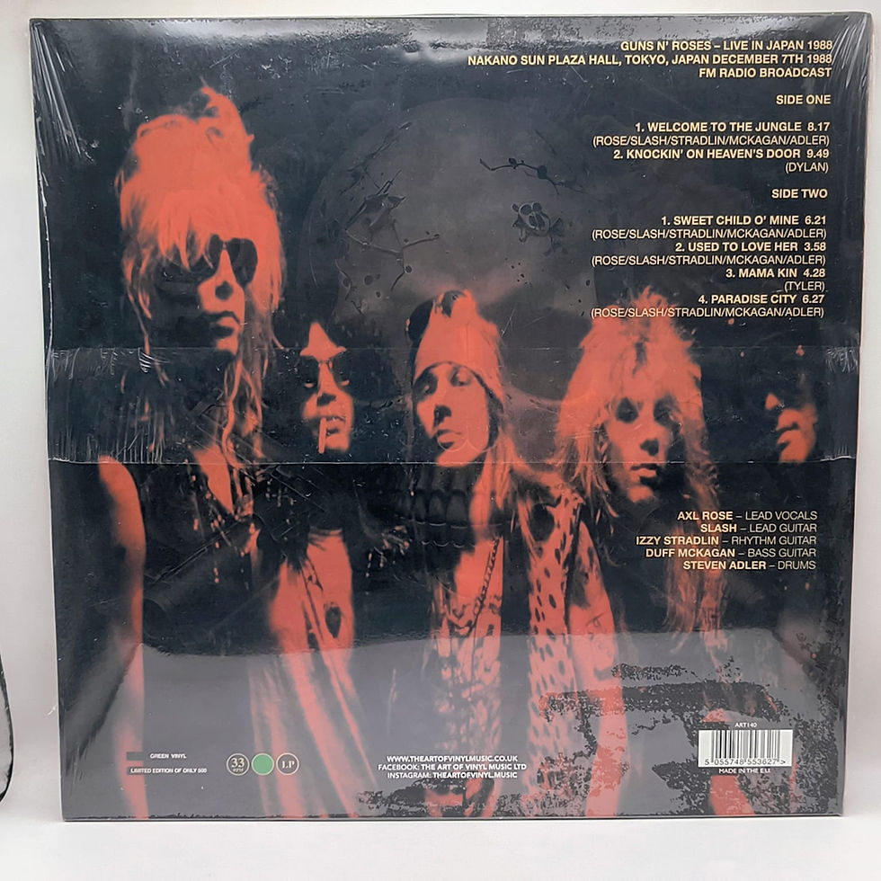 Guns And Roses - Live in Japana (Green vinyl)