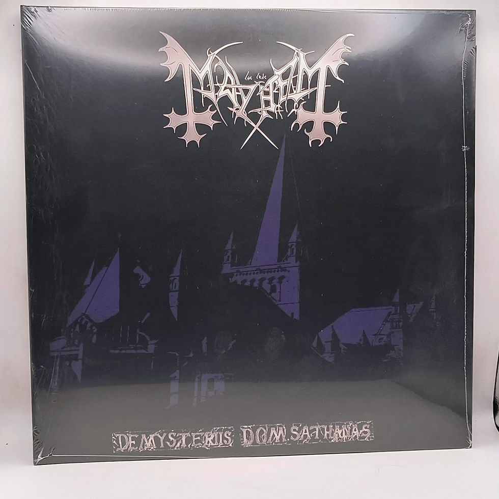 Mayhem -De mysteriis doom Sathanas (Black Vinyl)