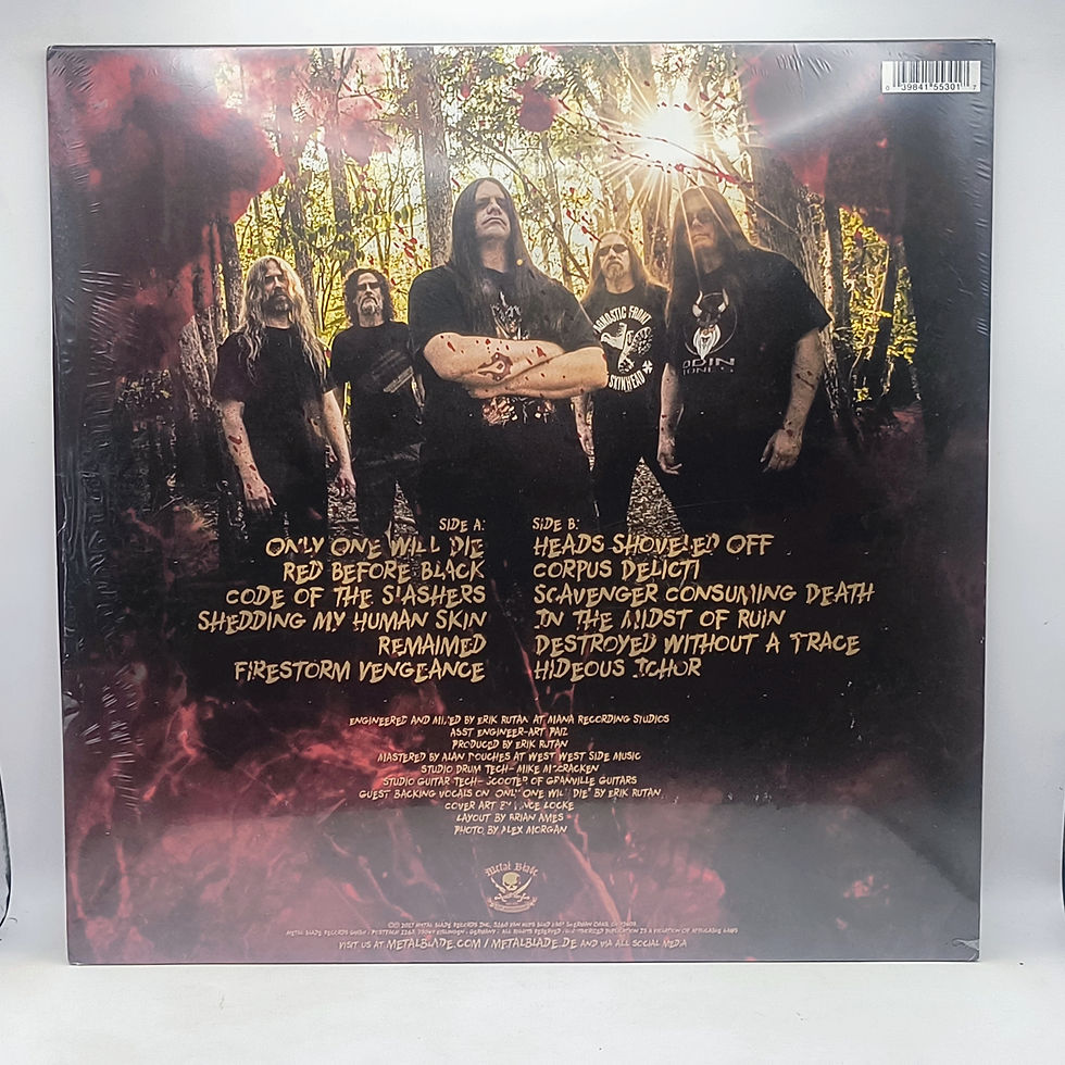 CANNIBAL CORPSE - Red Before Black (Póster + Vinyl 180gr)