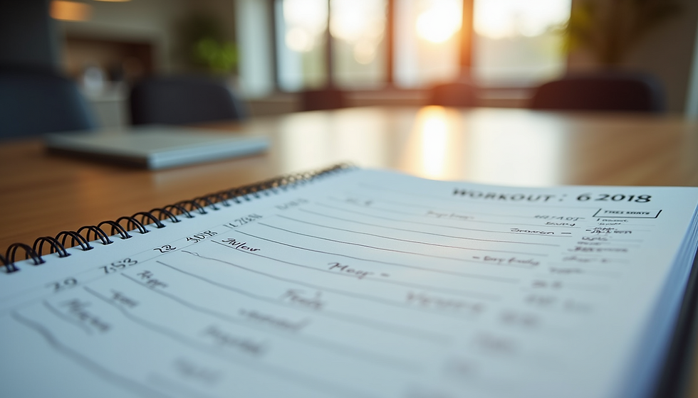 How to Create a Weekly Fitness Routine That Works