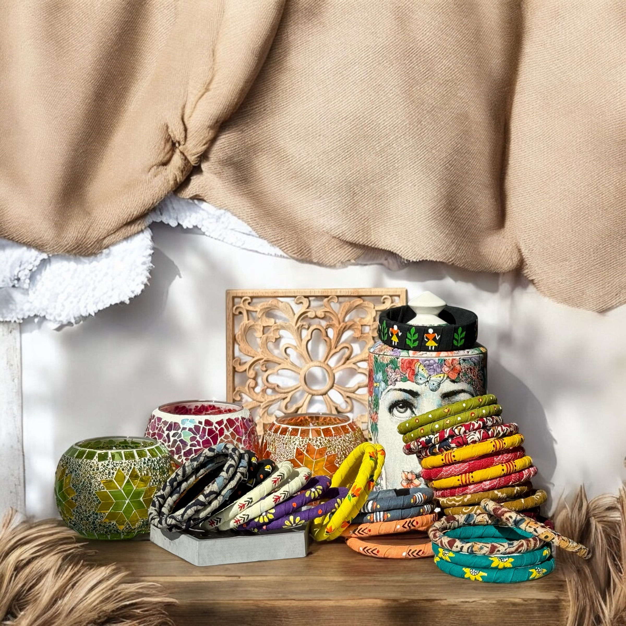 印度•蓋染 小手環