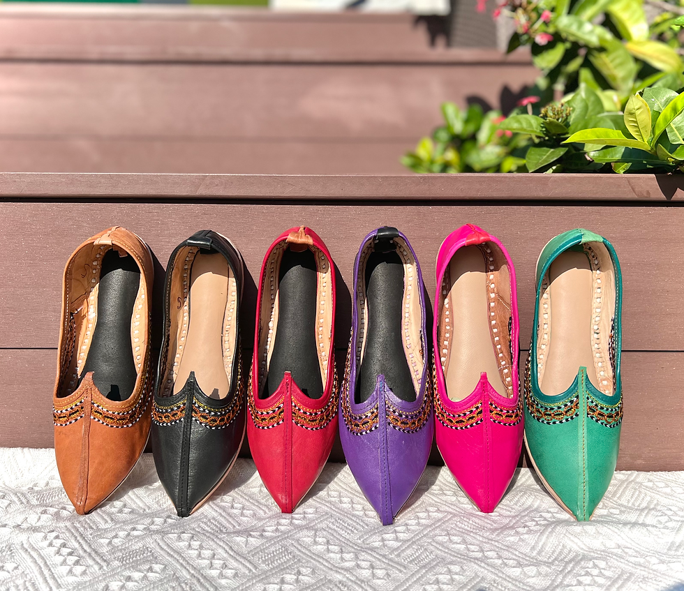 縮圖：印度•拉丁民族鞋（啡）