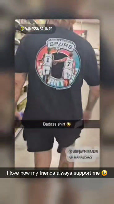 Thumbnail: Original "French Vanilla" Spurs Graphic Tee