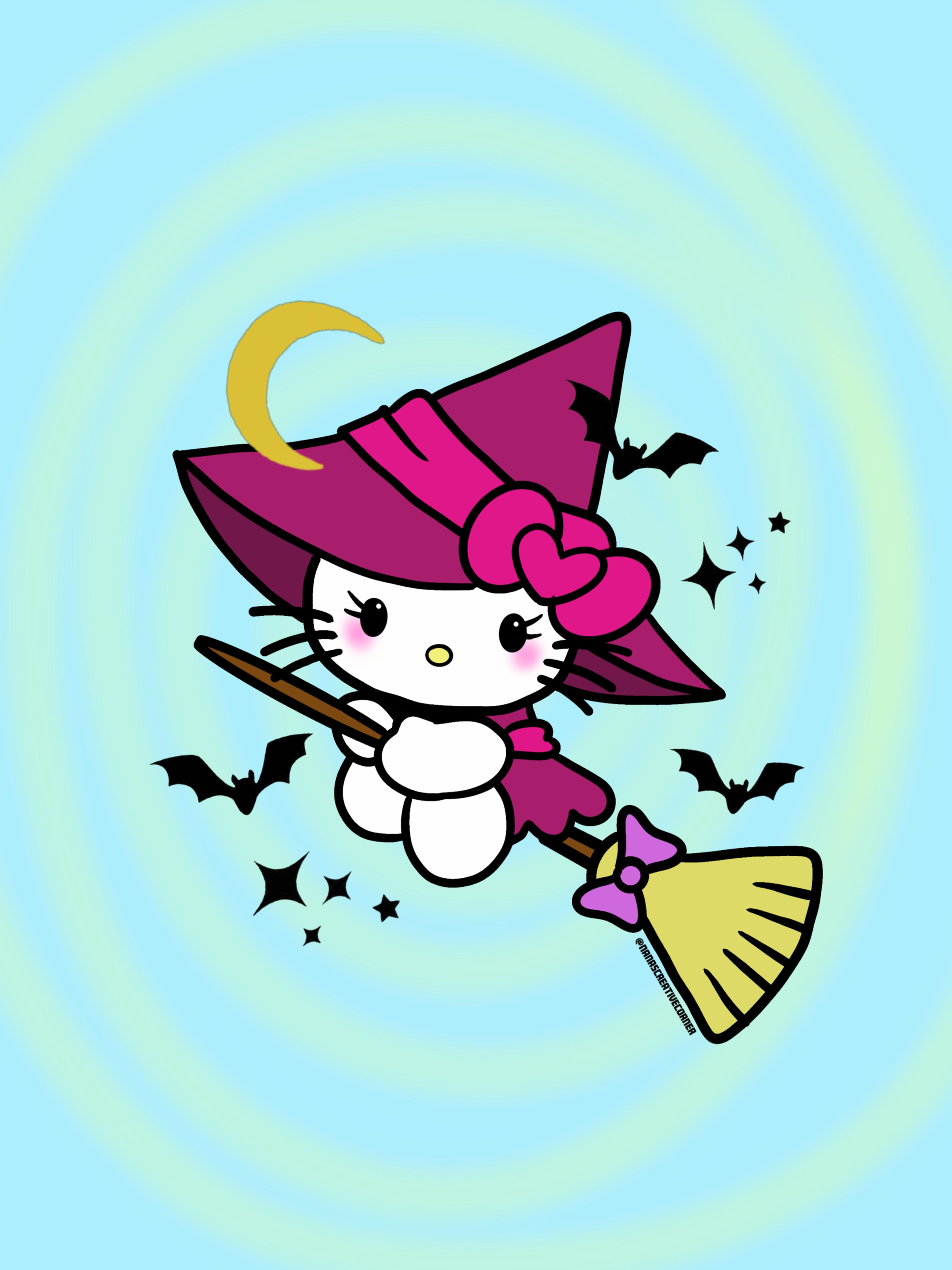 Hello Witchy Sticker