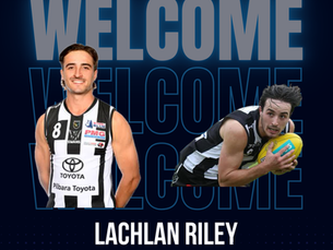 Welcome Lachlan Riley